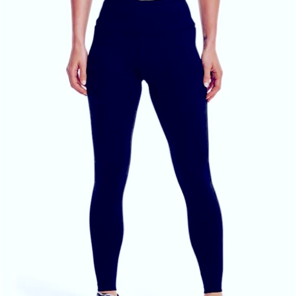 Under Armour Navy Blue Compression Leggings Size XS Cold Weather Meridian